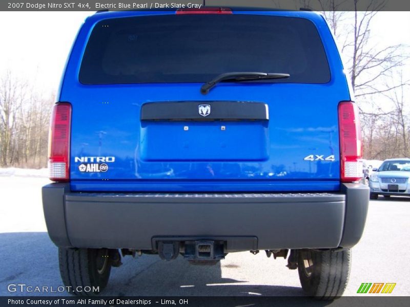 Electric Blue Pearl / Dark Slate Gray 2007 Dodge Nitro SXT 4x4
