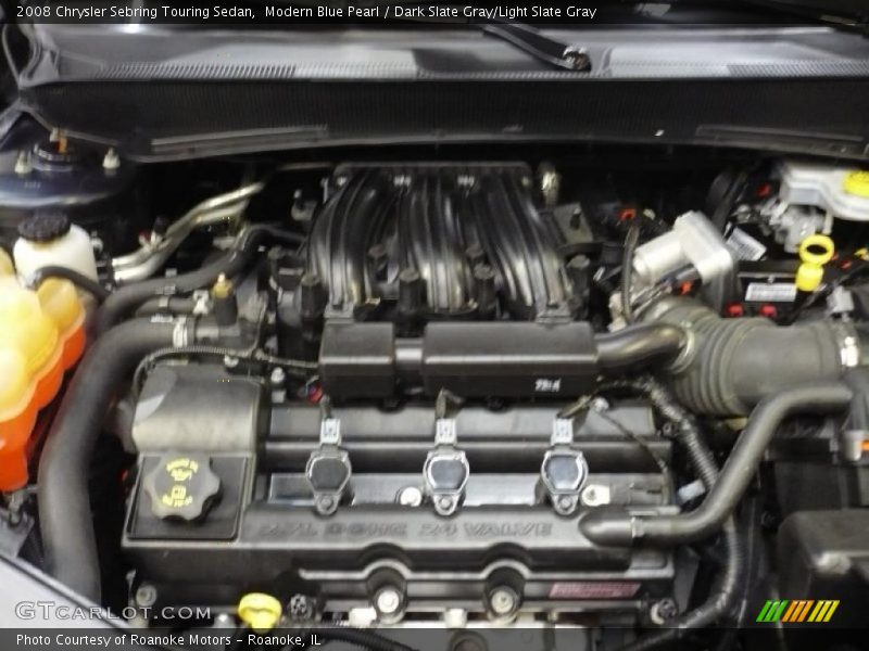 Modern Blue Pearl / Dark Slate Gray/Light Slate Gray 2008 Chrysler Sebring Touring Sedan