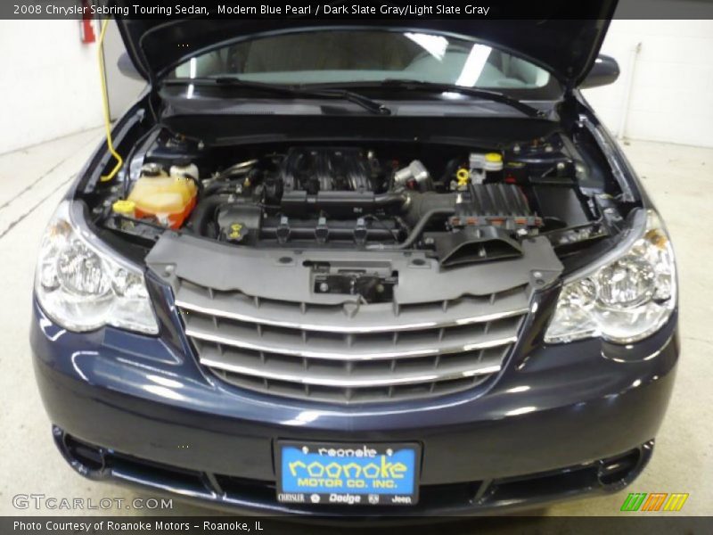 Modern Blue Pearl / Dark Slate Gray/Light Slate Gray 2008 Chrysler Sebring Touring Sedan