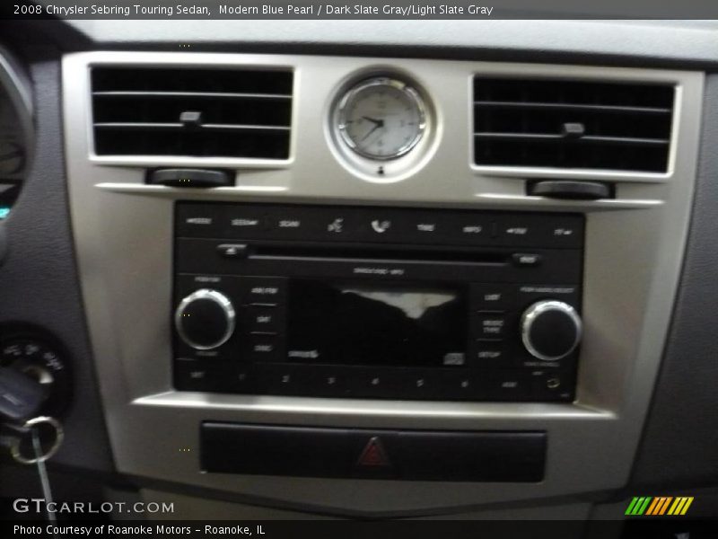 Modern Blue Pearl / Dark Slate Gray/Light Slate Gray 2008 Chrysler Sebring Touring Sedan