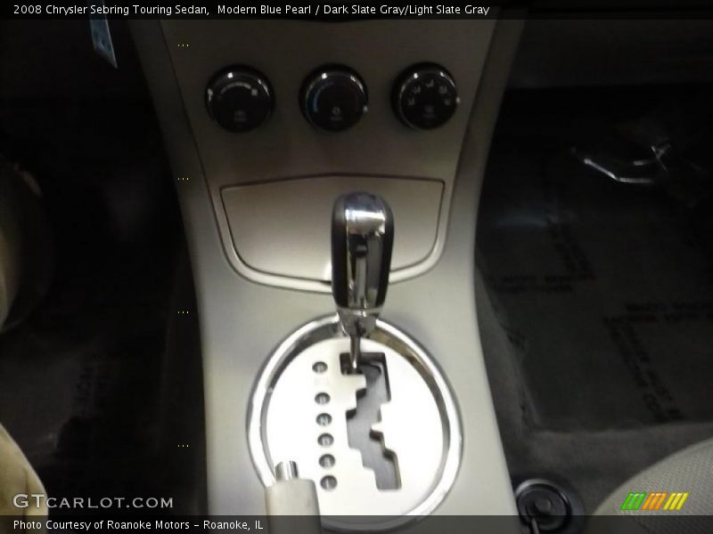 Modern Blue Pearl / Dark Slate Gray/Light Slate Gray 2008 Chrysler Sebring Touring Sedan