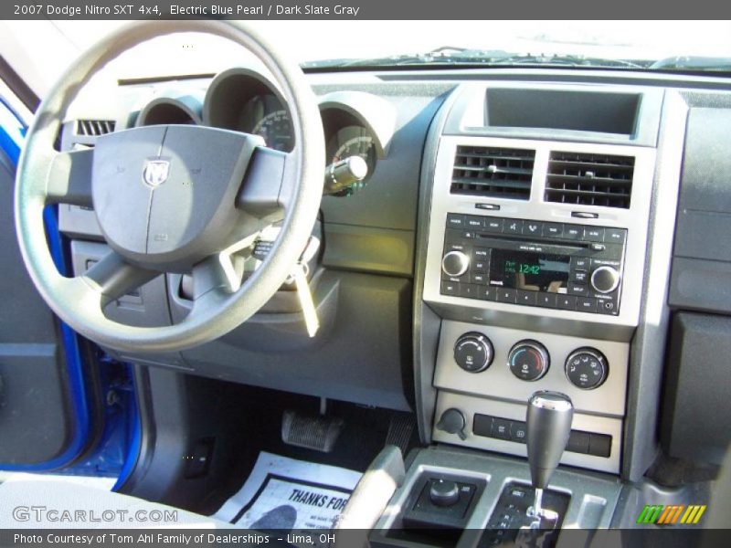 Electric Blue Pearl / Dark Slate Gray 2007 Dodge Nitro SXT 4x4