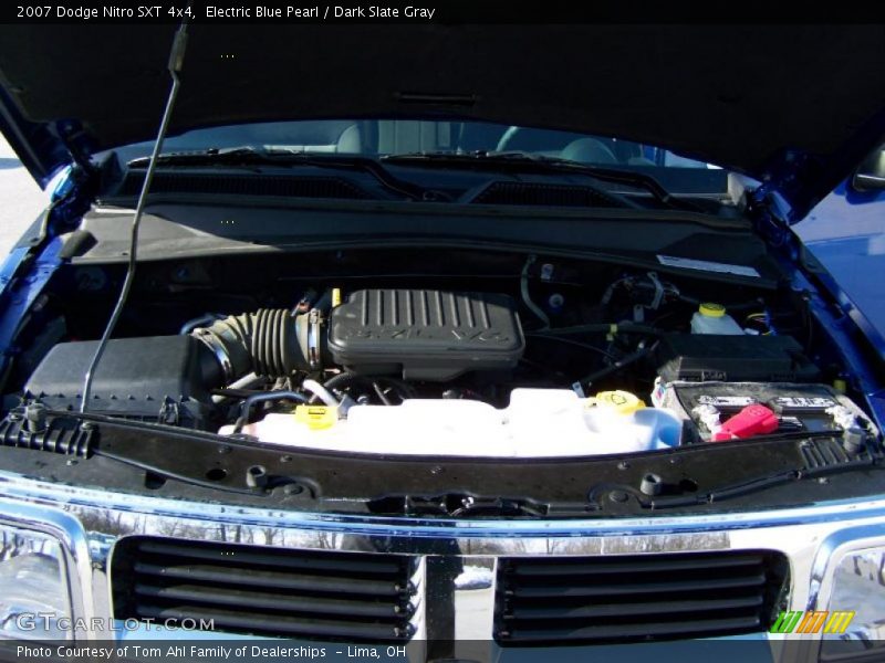 Electric Blue Pearl / Dark Slate Gray 2007 Dodge Nitro SXT 4x4