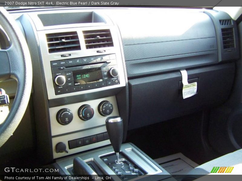 Electric Blue Pearl / Dark Slate Gray 2007 Dodge Nitro SXT 4x4