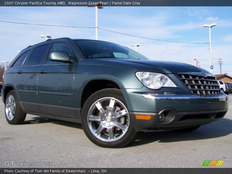 Magnesium Green Pearl / Pastel Slate Gray 2007 Chrysler Pacifica Touring AWD