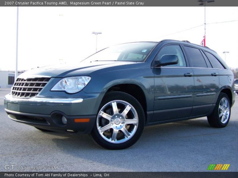 Magnesium Green Pearl / Pastel Slate Gray 2007 Chrysler Pacifica Touring AWD