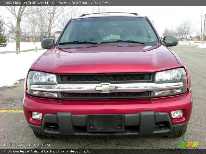 Majestic Red Metallic / Dark Pewter 2003 Chevrolet TrailBlazer LT 4x4