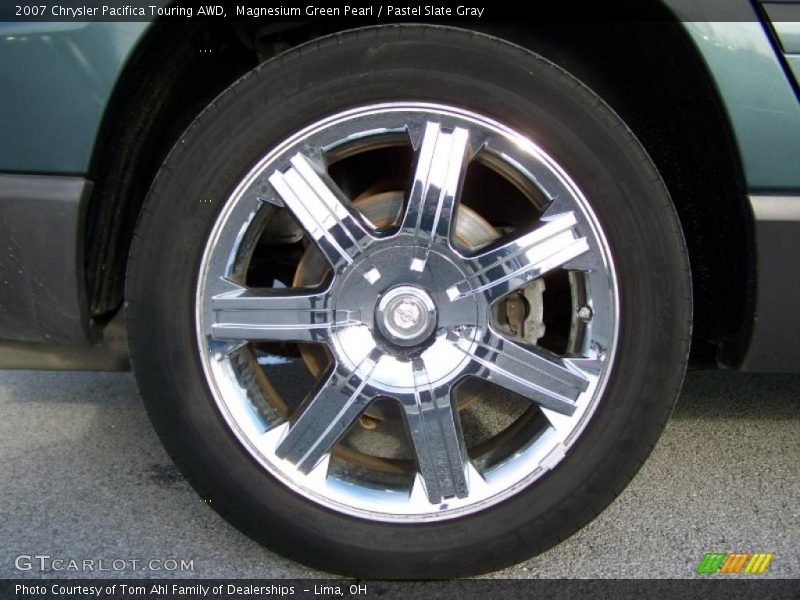 Magnesium Green Pearl / Pastel Slate Gray 2007 Chrysler Pacifica Touring AWD
