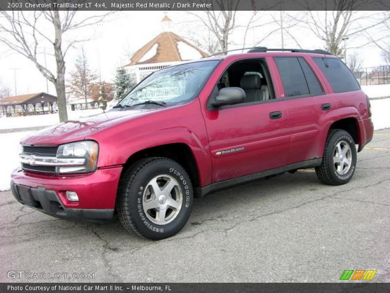 Majestic Red Metallic / Dark Pewter 2003 Chevrolet TrailBlazer LT 4x4