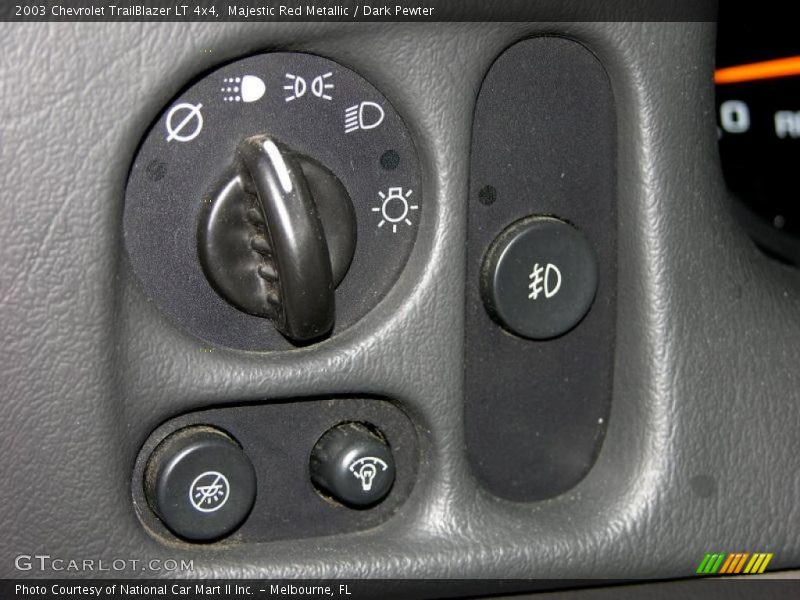 Majestic Red Metallic / Dark Pewter 2003 Chevrolet TrailBlazer LT 4x4