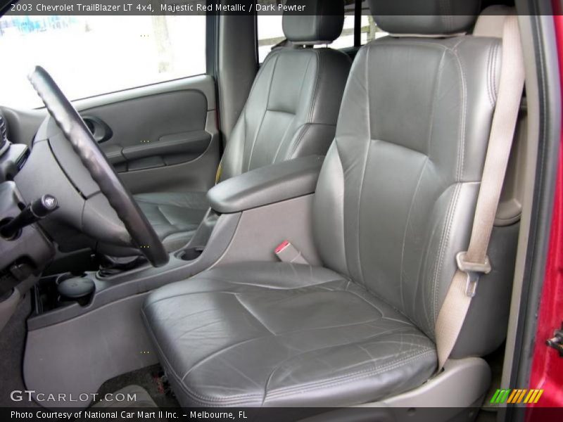 Majestic Red Metallic / Dark Pewter 2003 Chevrolet TrailBlazer LT 4x4