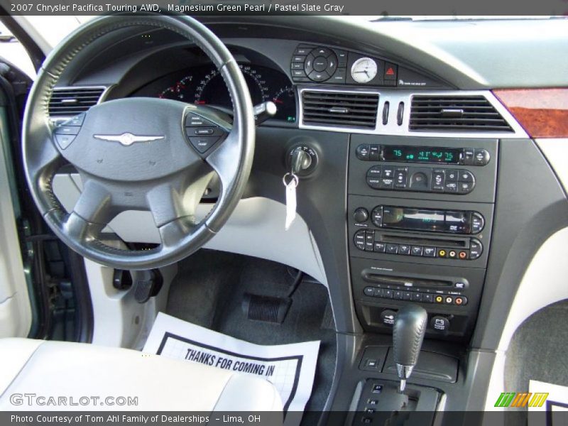 Magnesium Green Pearl / Pastel Slate Gray 2007 Chrysler Pacifica Touring AWD