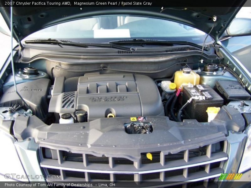 Magnesium Green Pearl / Pastel Slate Gray 2007 Chrysler Pacifica Touring AWD