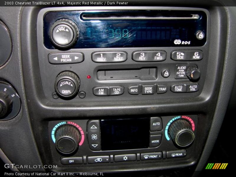 Majestic Red Metallic / Dark Pewter 2003 Chevrolet TrailBlazer LT 4x4