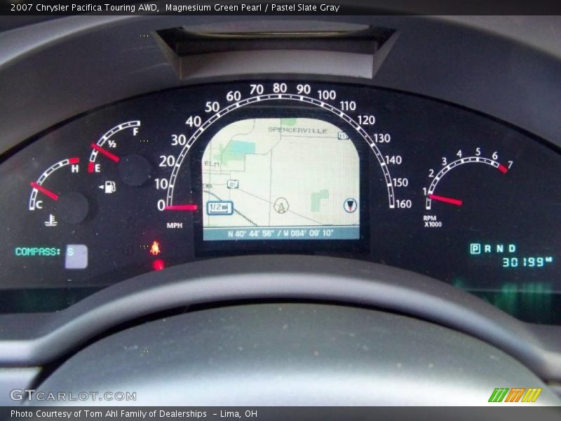 Magnesium Green Pearl / Pastel Slate Gray 2007 Chrysler Pacifica Touring AWD