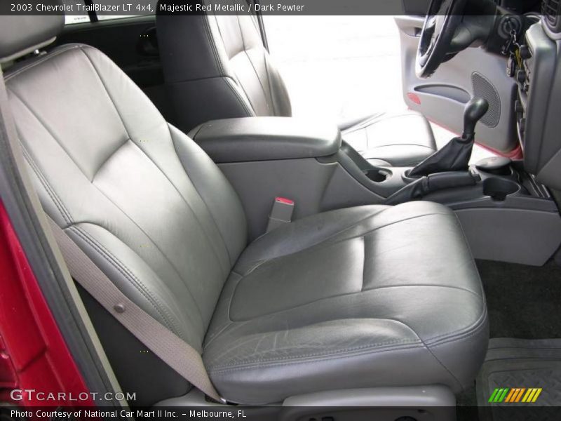 Majestic Red Metallic / Dark Pewter 2003 Chevrolet TrailBlazer LT 4x4