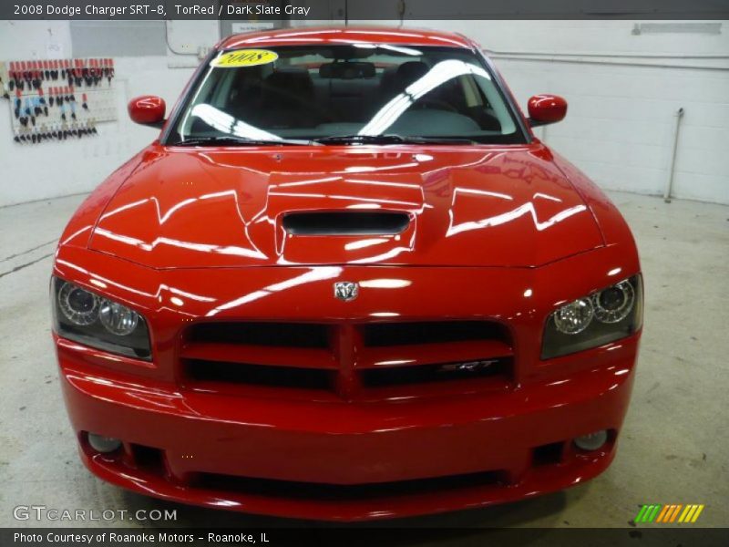 TorRed / Dark Slate Gray 2008 Dodge Charger SRT-8
