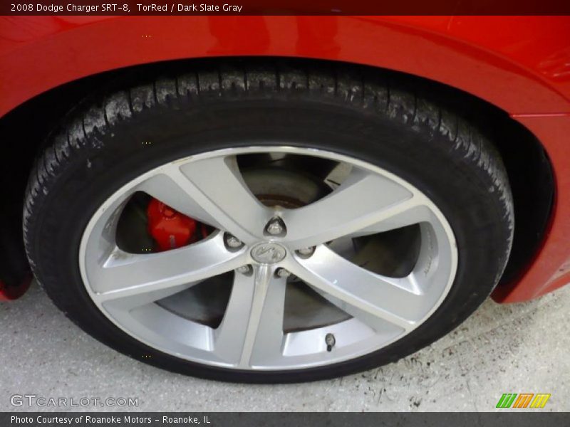 TorRed / Dark Slate Gray 2008 Dodge Charger SRT-8