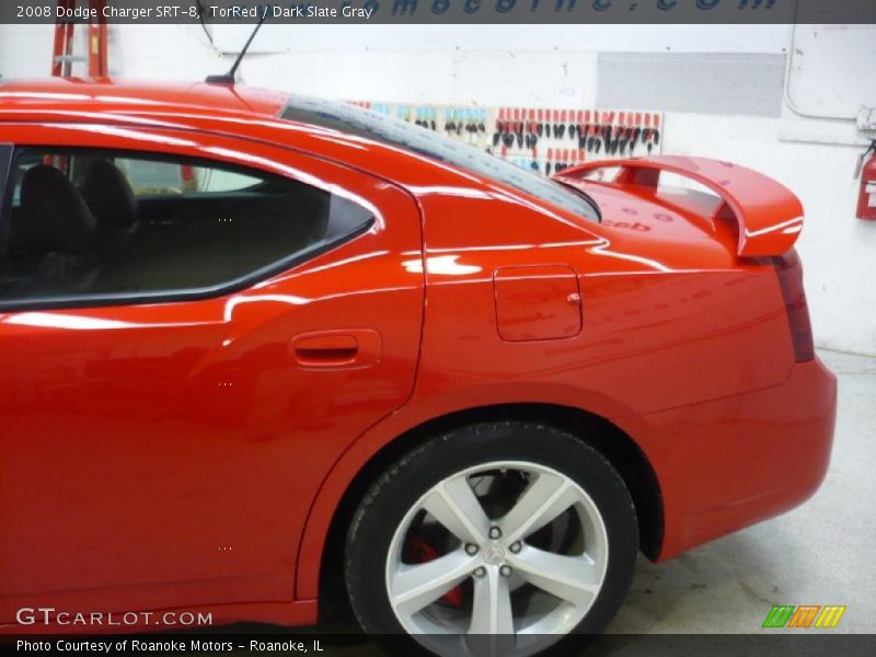 TorRed / Dark Slate Gray 2008 Dodge Charger SRT-8