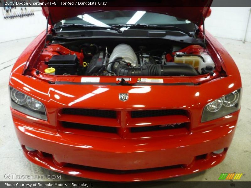 TorRed / Dark Slate Gray 2008 Dodge Charger SRT-8