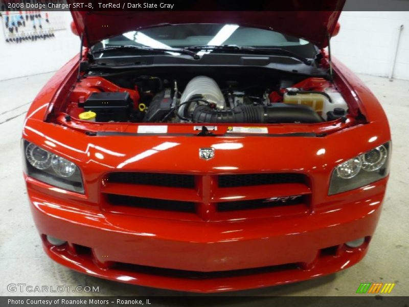 TorRed / Dark Slate Gray 2008 Dodge Charger SRT-8