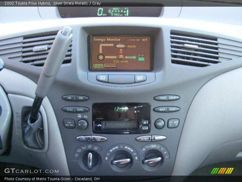 Silver Strata Metallic / Gray 2002 Toyota Prius Hybrid