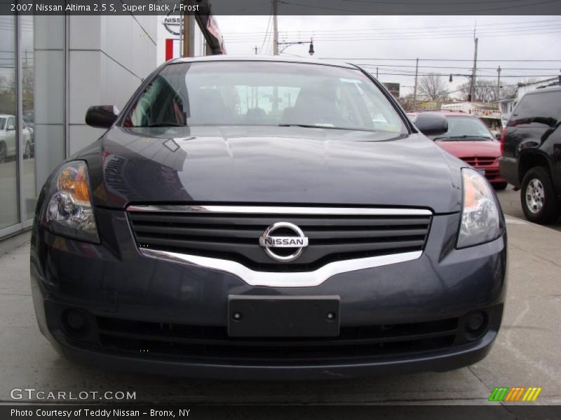 Super Black / Frost 2007 Nissan Altima 2.5 S