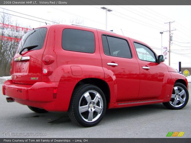 Victory Red / Ebony 2009 Chevrolet HHR LT