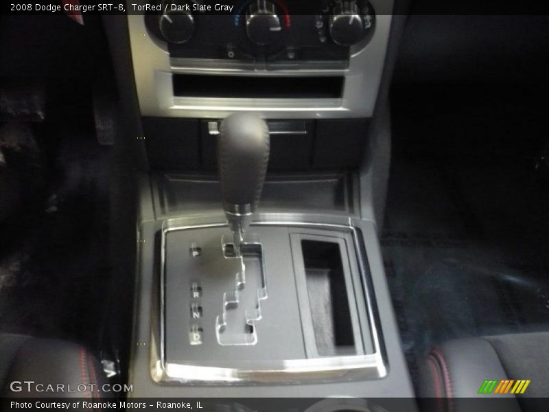 TorRed / Dark Slate Gray 2008 Dodge Charger SRT-8