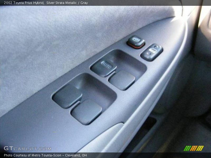 Silver Strata Metallic / Gray 2002 Toyota Prius Hybrid