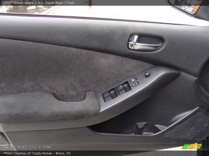 Super Black / Frost 2007 Nissan Altima 2.5 S