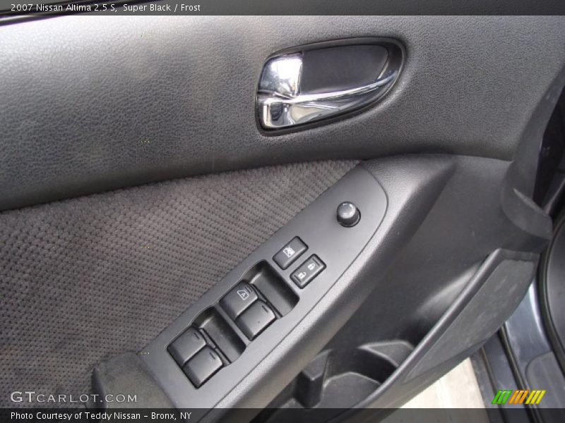 Super Black / Frost 2007 Nissan Altima 2.5 S