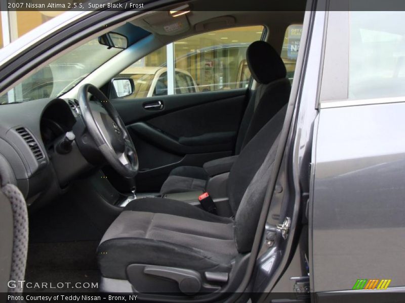 Super Black / Frost 2007 Nissan Altima 2.5 S