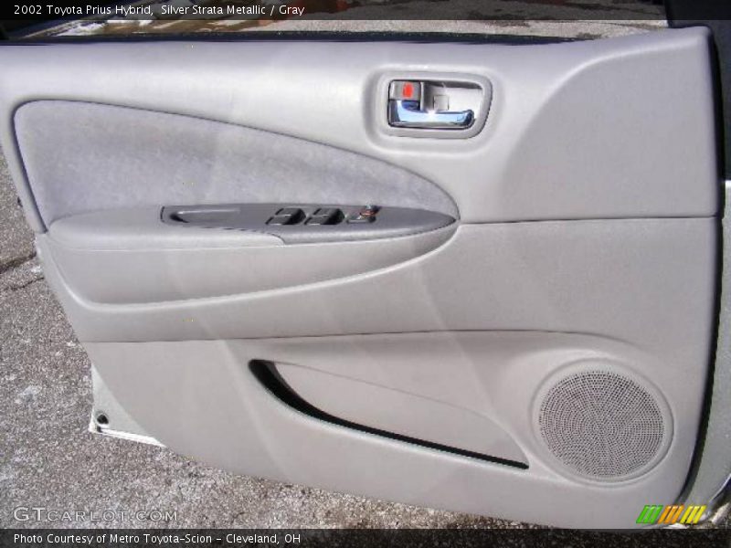 Silver Strata Metallic / Gray 2002 Toyota Prius Hybrid
