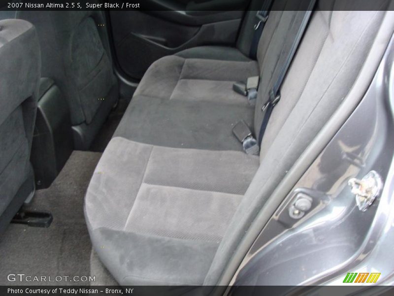 Super Black / Frost 2007 Nissan Altima 2.5 S