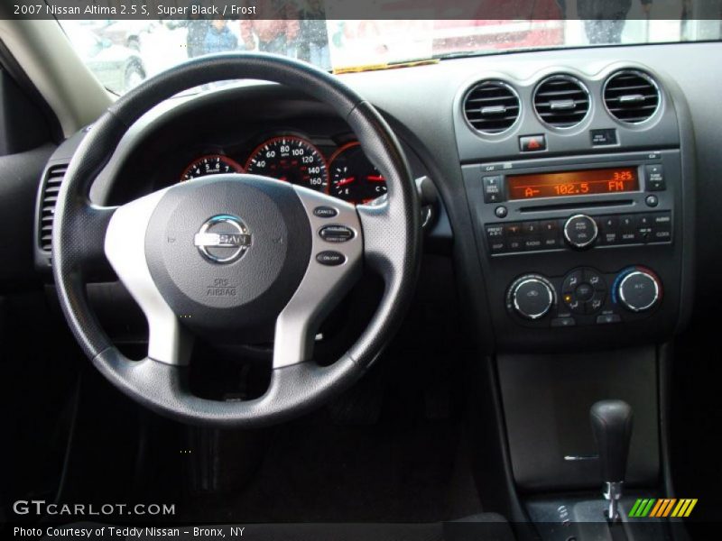 Super Black / Frost 2007 Nissan Altima 2.5 S