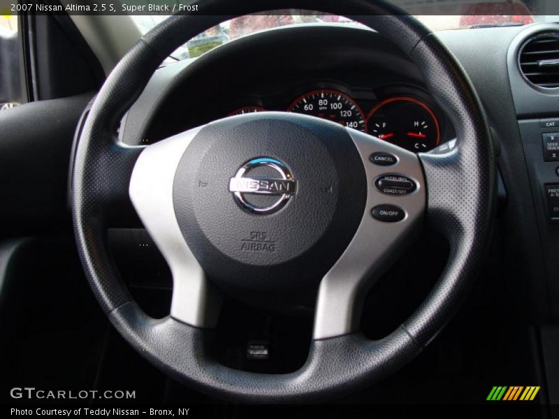 Super Black / Frost 2007 Nissan Altima 2.5 S