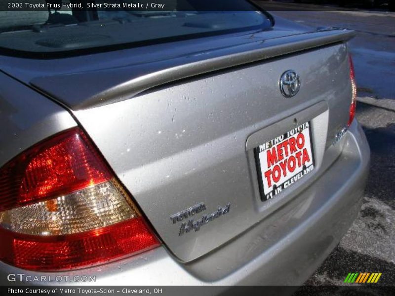 Silver Strata Metallic / Gray 2002 Toyota Prius Hybrid