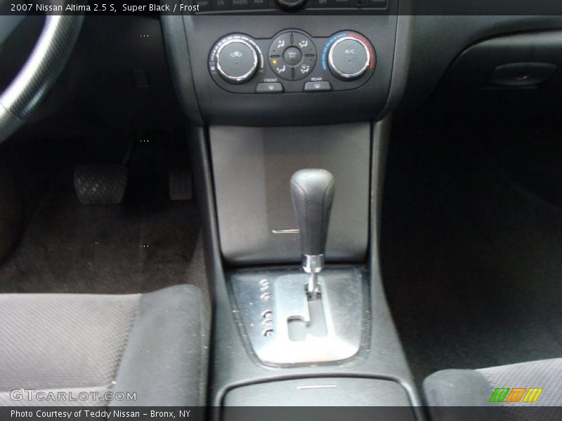 Super Black / Frost 2007 Nissan Altima 2.5 S