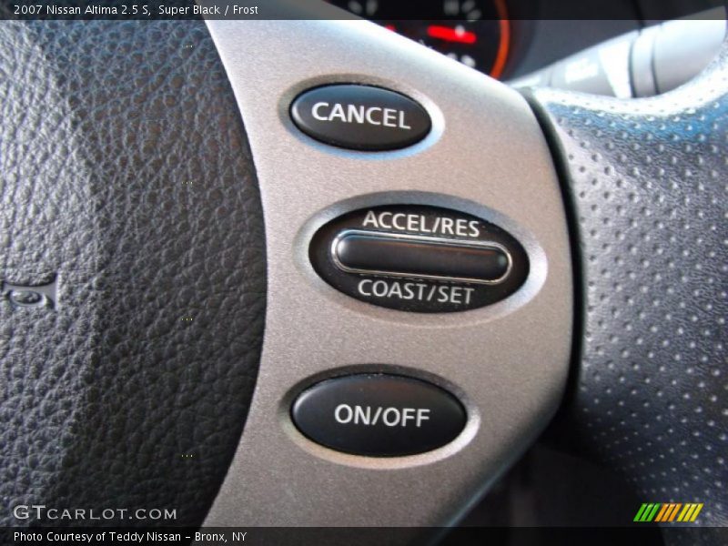 Super Black / Frost 2007 Nissan Altima 2.5 S