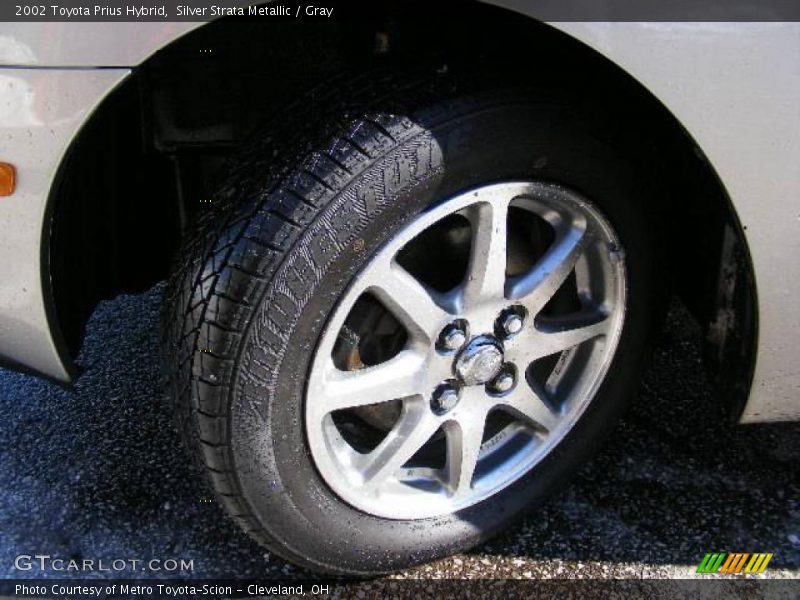 Silver Strata Metallic / Gray 2002 Toyota Prius Hybrid