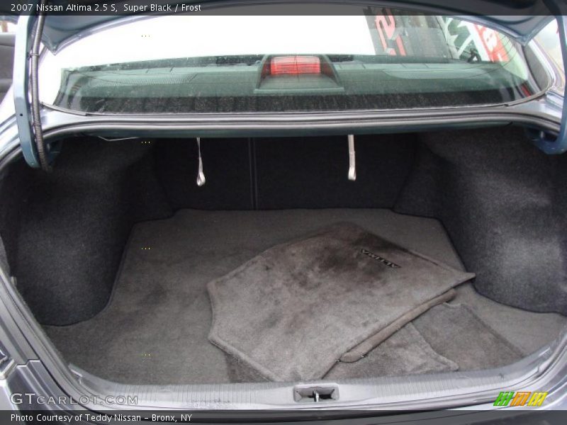 Super Black / Frost 2007 Nissan Altima 2.5 S