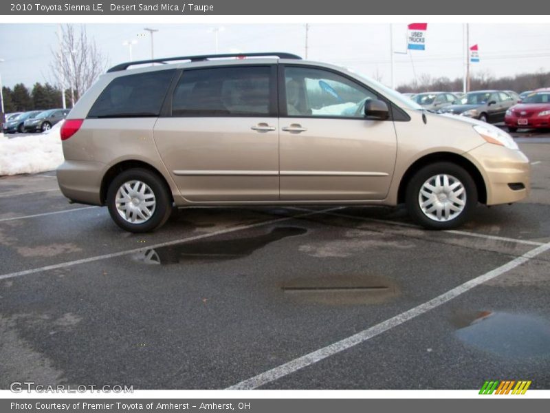 Desert Sand Mica / Taupe 2010 Toyota Sienna LE