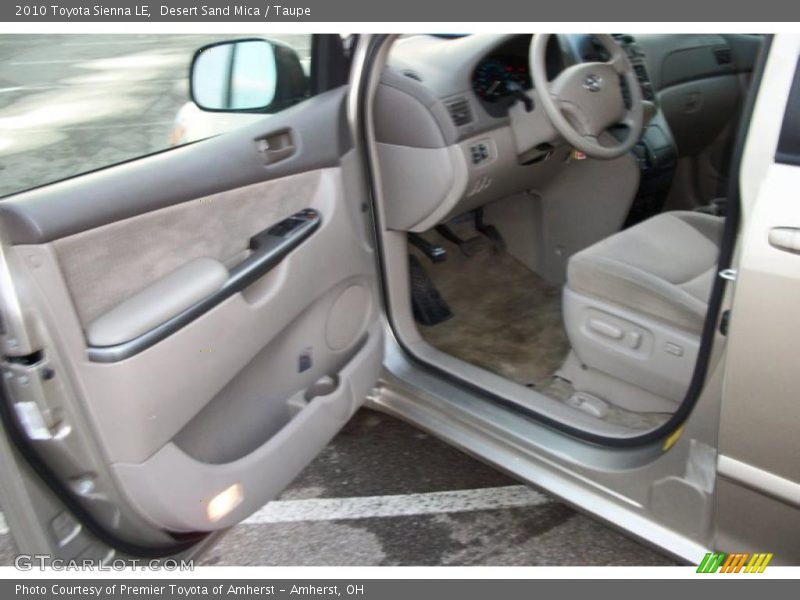 Desert Sand Mica / Taupe 2010 Toyota Sienna LE
