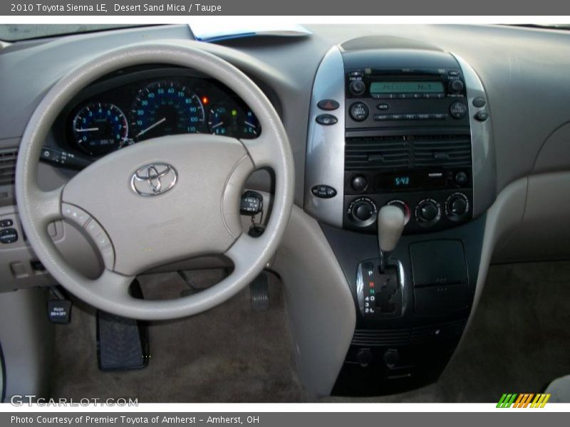 Desert Sand Mica / Taupe 2010 Toyota Sienna LE