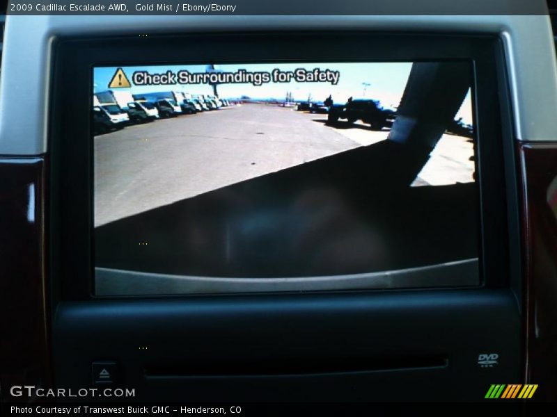 Gold Mist / Ebony/Ebony 2009 Cadillac Escalade AWD