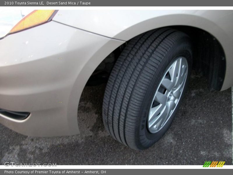 Desert Sand Mica / Taupe 2010 Toyota Sienna LE