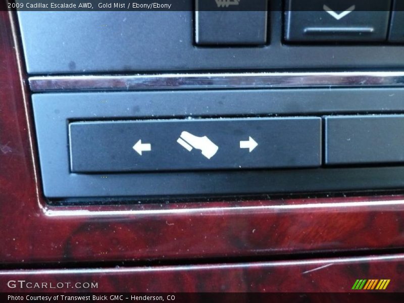 Gold Mist / Ebony/Ebony 2009 Cadillac Escalade AWD