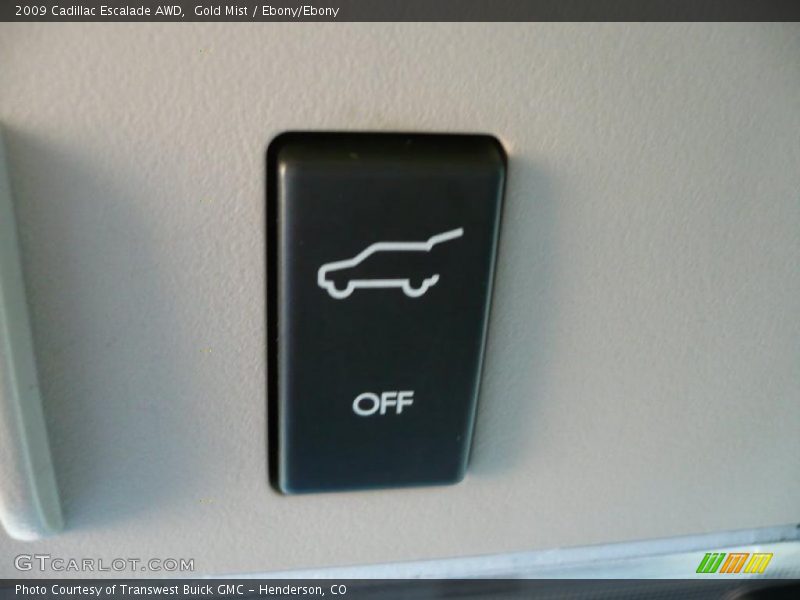Gold Mist / Ebony/Ebony 2009 Cadillac Escalade AWD