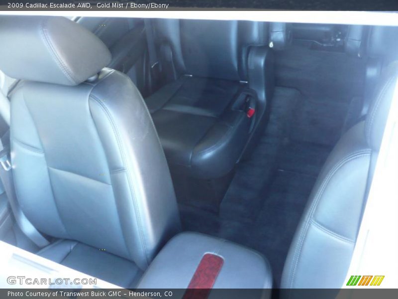 Gold Mist / Ebony/Ebony 2009 Cadillac Escalade AWD